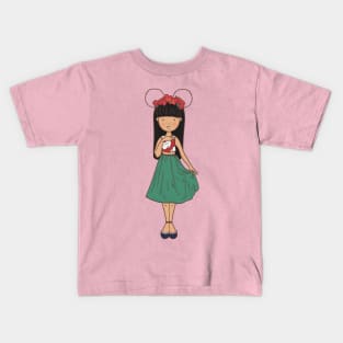 Island Fan Girl Kids T-Shirt